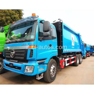 Foton 6x4 20cbm 15000liters caricatore posteriore Truck di rifiuti